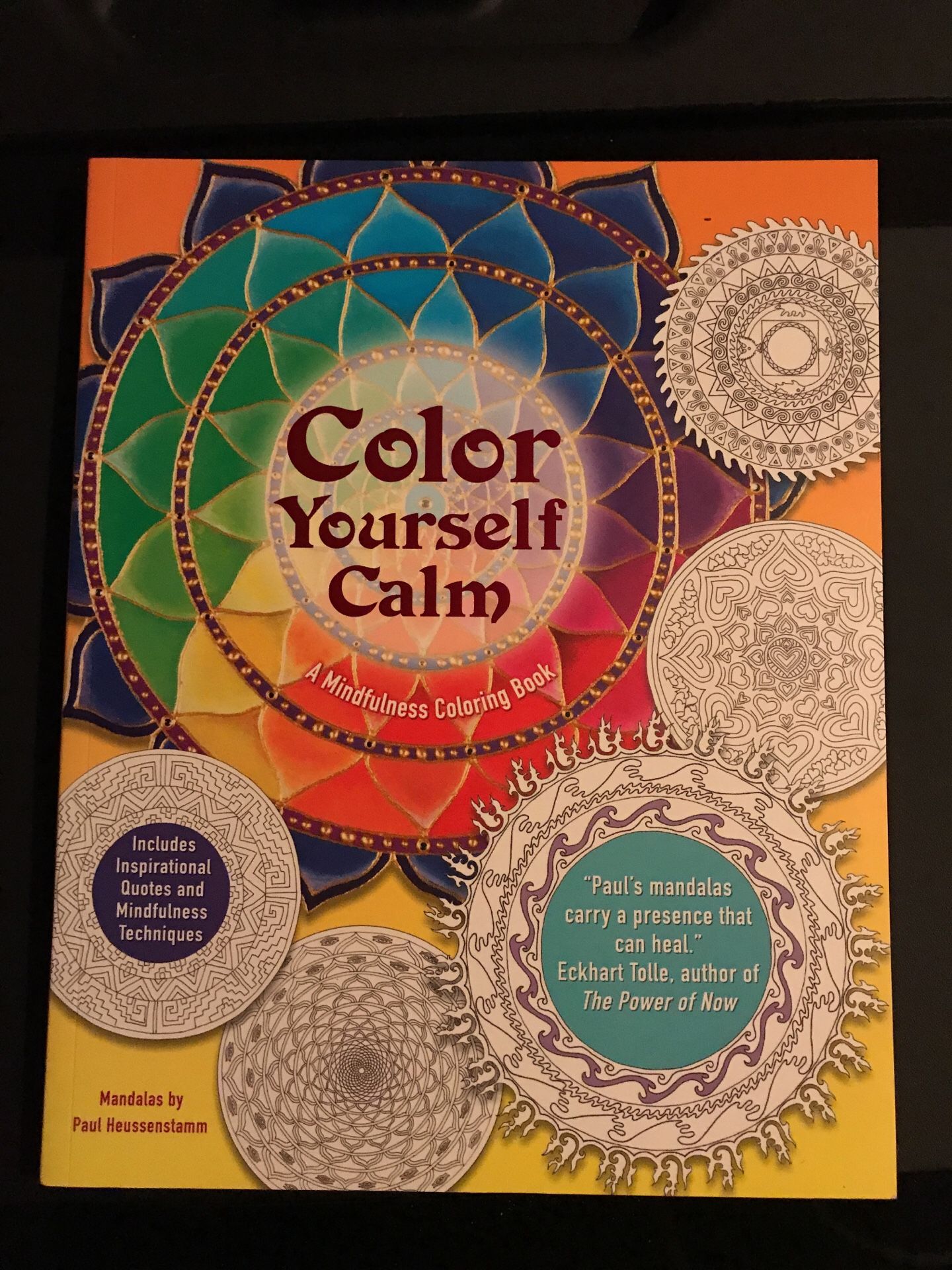 Color Yourself Calm Coring Book