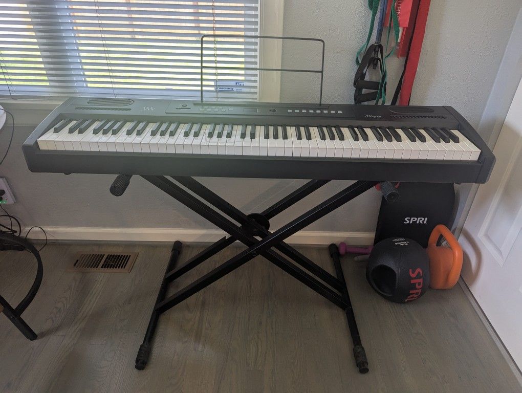 For Sale: Williams Allegro 88-Key Weighted Electric Piano