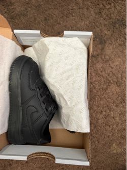 Toddler Black Air Force 1s