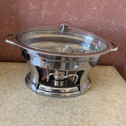 4.2 qt. Stainless Steel Catering Warmer Server