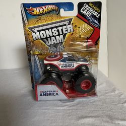 Hot Wheels Monster Jam (2012) Captain America 