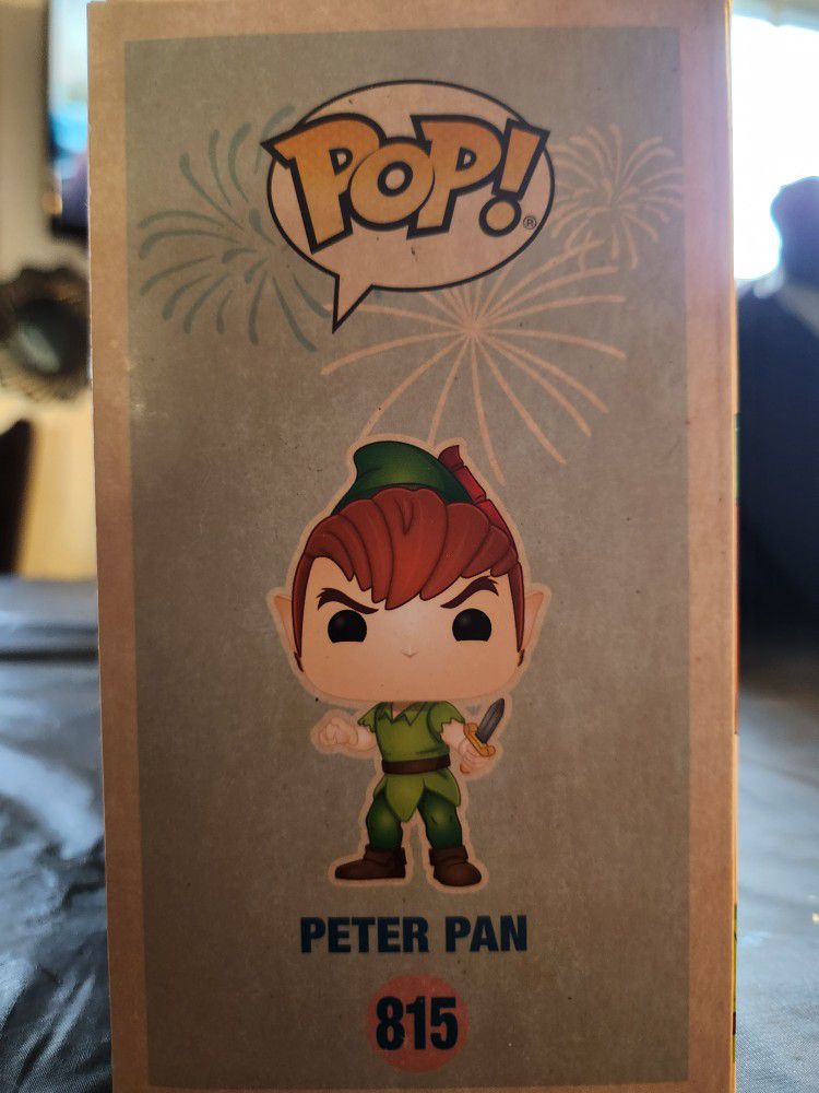 Peter Pan Pop Figure Disney 65th Anniversary 
