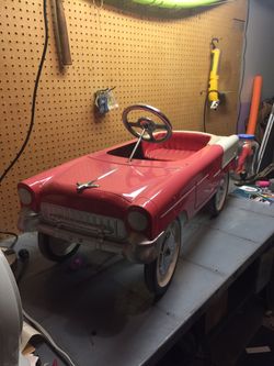 Metal Pedal Car 1955 Chevrolet