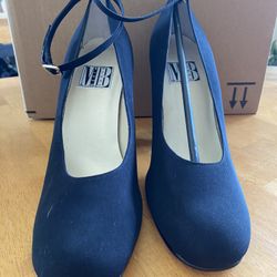 Mixed Blues, 4” Heels 