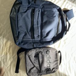 School Backpack And Lunch Bag