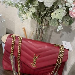 Quilted Chain Leather Bag 