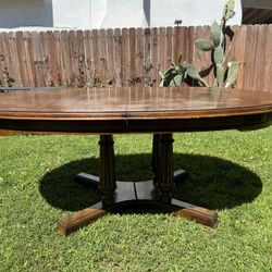 Vintage Antique Wooden Table