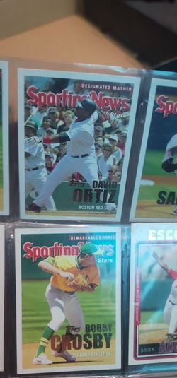 Topps Sporting News Baseball Cards Lot