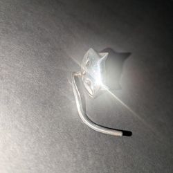 🐱 Vintage Silver-Tone Cat Brooch with Tail Dangle