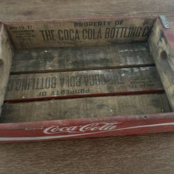 Coca-Cola Vintage Wood Crate