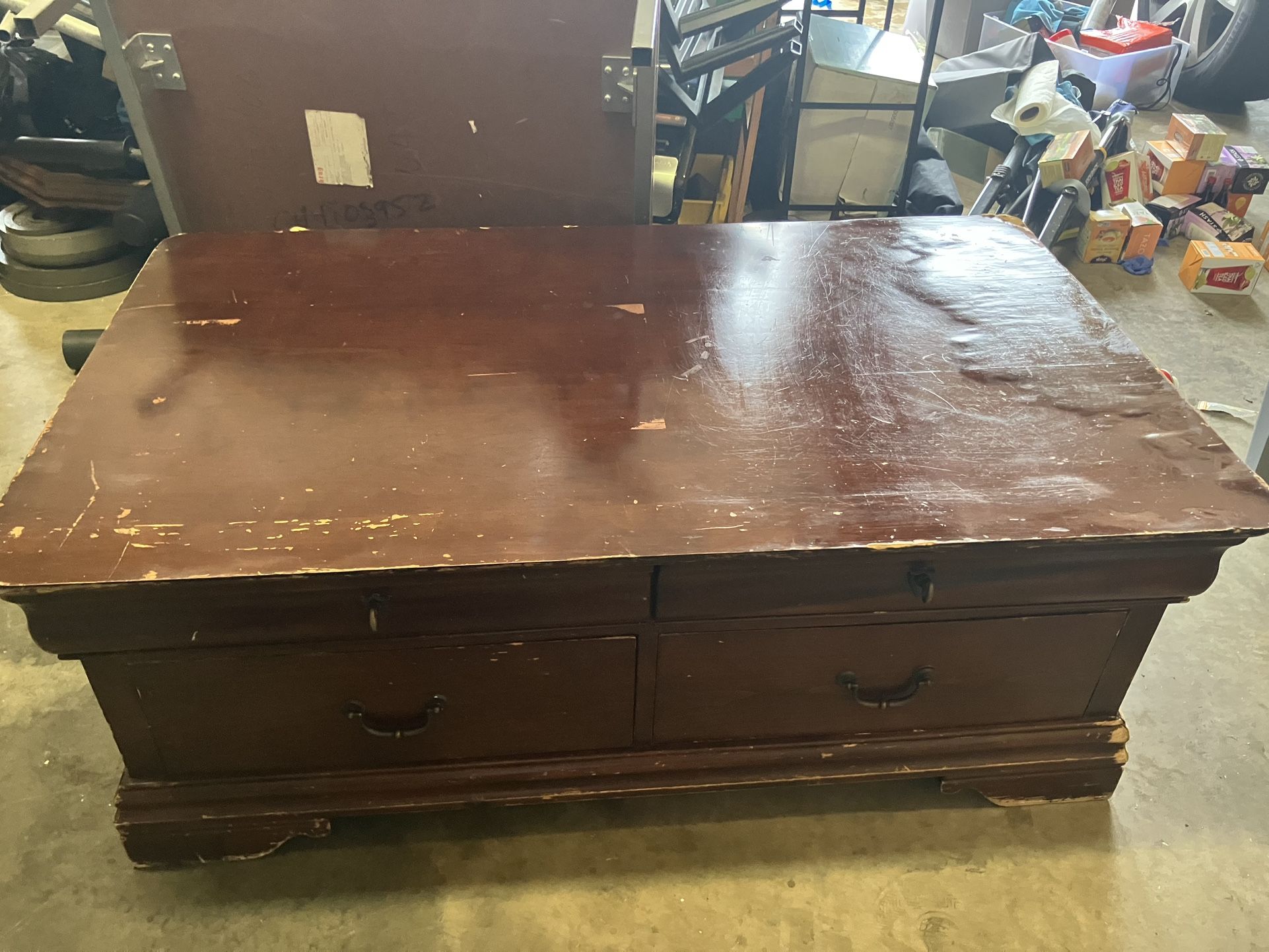 Solid Wood Coffee Table