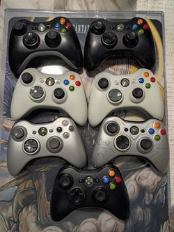 X box 360 controllers