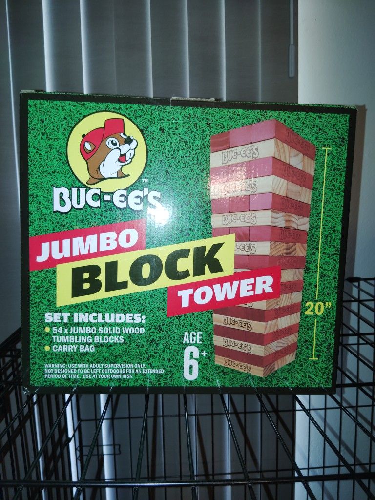 Bucky's Jumbo Block Tower