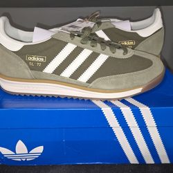 Adidas SL 72 RS Men's Size 10.5 Olive/Beige