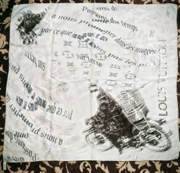 RARE Louis Vuitton Stephen Sprouse Graffiti Motorcycle Silk Scarf - Limited Edition Collector