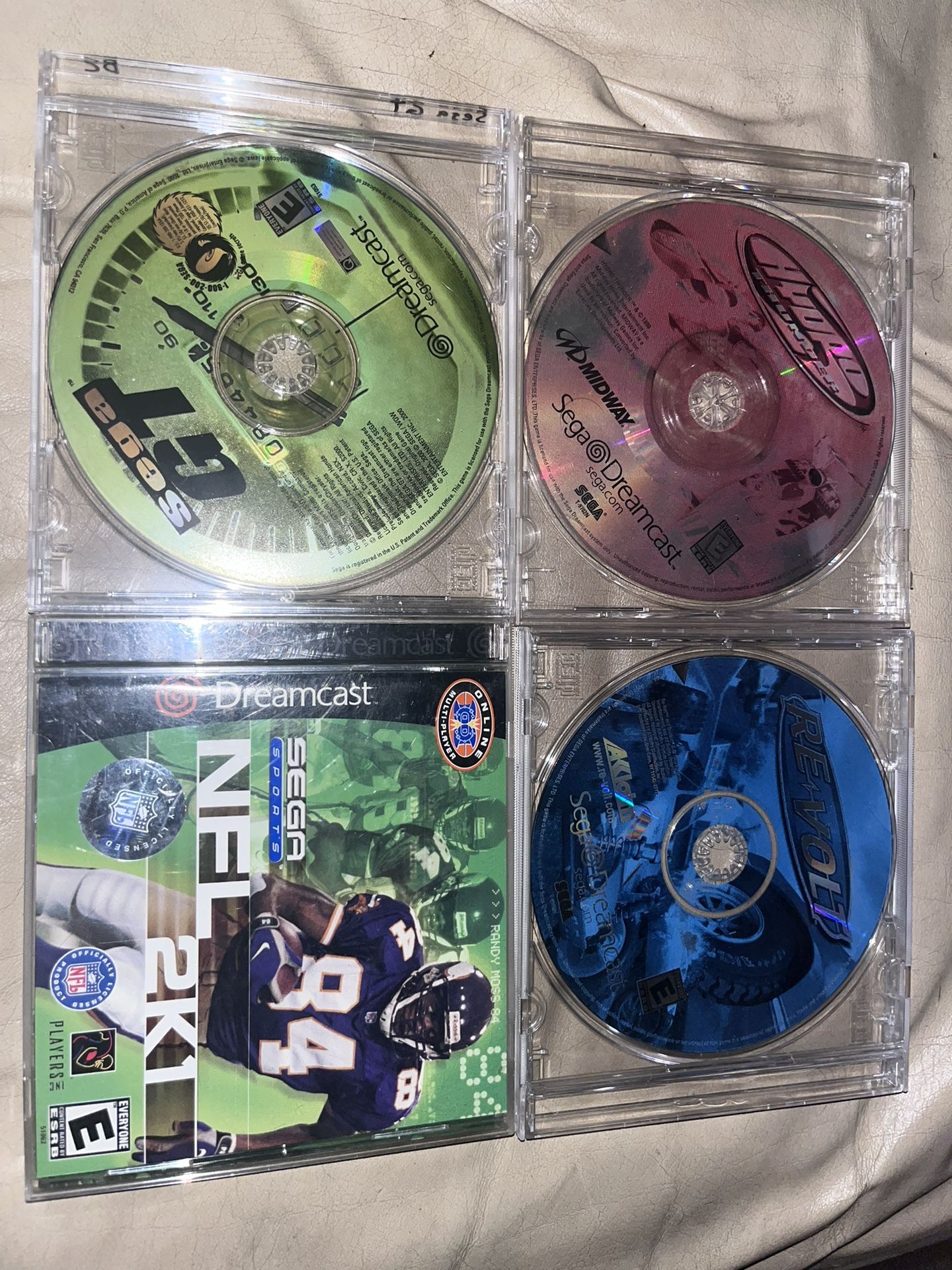 Sega Dreamcast Games All For $60