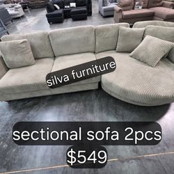 Sectional Sofa 2pcs 549