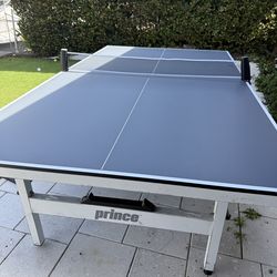 Prince Foldable Indoor/Outdoor Ping Pong Table with Cover