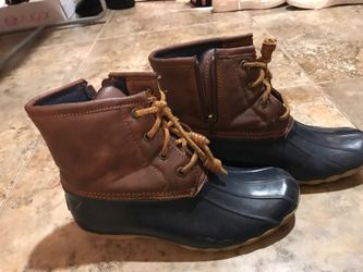 Sperry water boots for girls