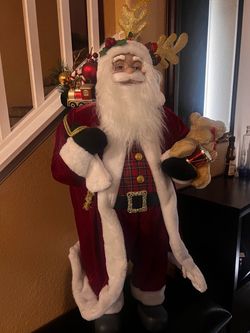 Large 3FT Standing Santa Claus Christmas Figurine