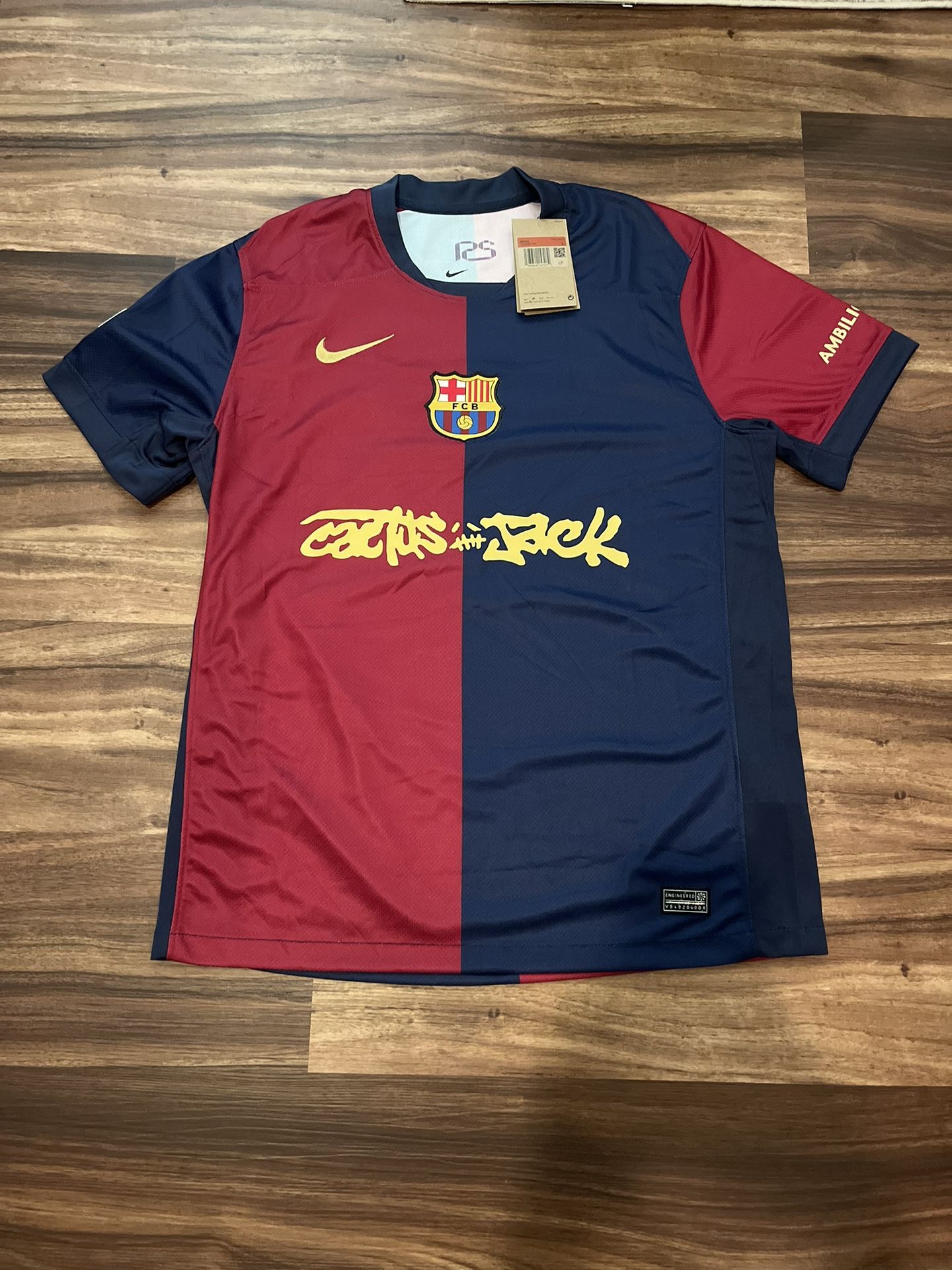 Travis Scott x Barcelona Jersey