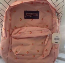 Peachy keen Jansport Backpack