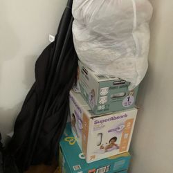 Diapers 100s (newborn, 1, & 2)