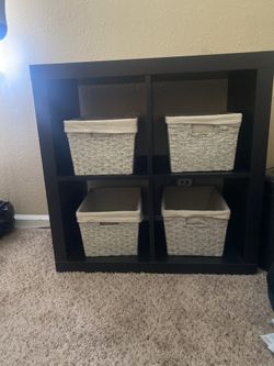 Shelf With Baskets