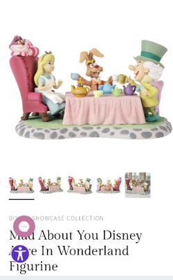 Precious Moments Disney Alice In Wonderland Tea Party