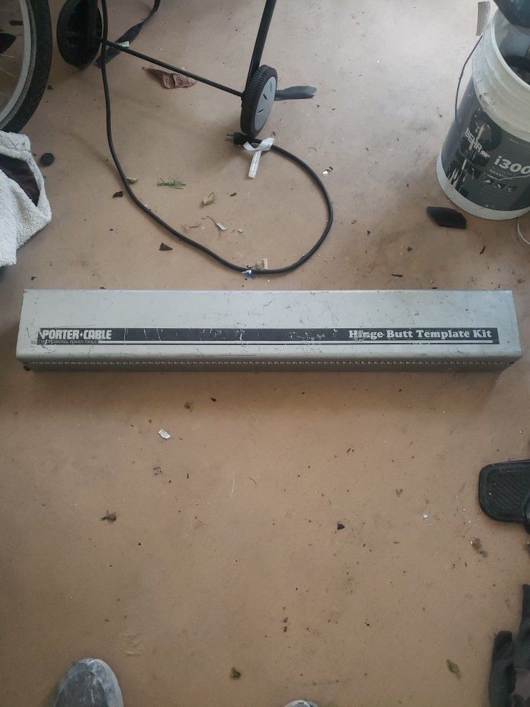 Porter Cable Hinge Butt Template