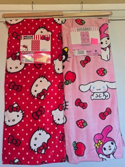 Hello Kitty Blankets 50x70
