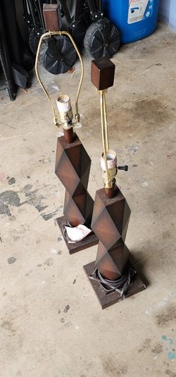Wooden Lamps