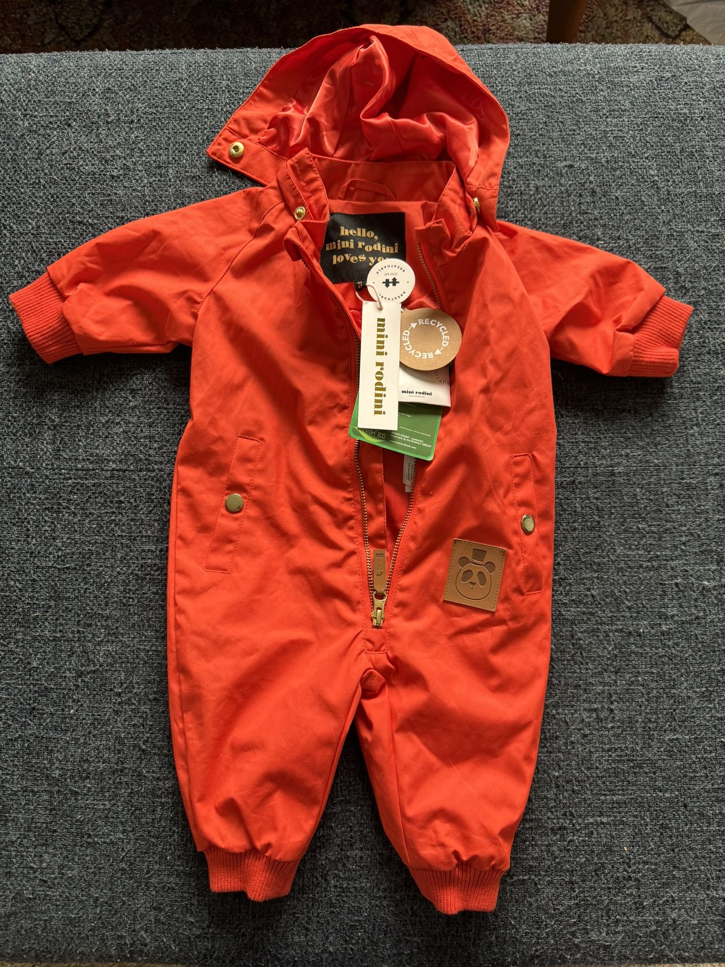 Mini Rodini-Rain Suit-still has tags: 58/62