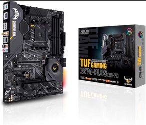 ASUS AM4 TUF Gaming X570-Plus (Wi-Fi) AM4 Zen 3 Ryzen 5000 & 3rd Gen Ryzen ATX Motherboard with PCIe 4.0, Dual M.2, 12+2 with Dr. MOS Power Stage