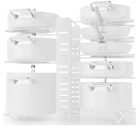 Pots and Pans Organizer Rack for Cabinet 