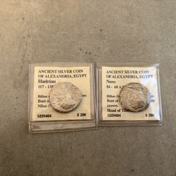Ancient Silver Coins, Egypt