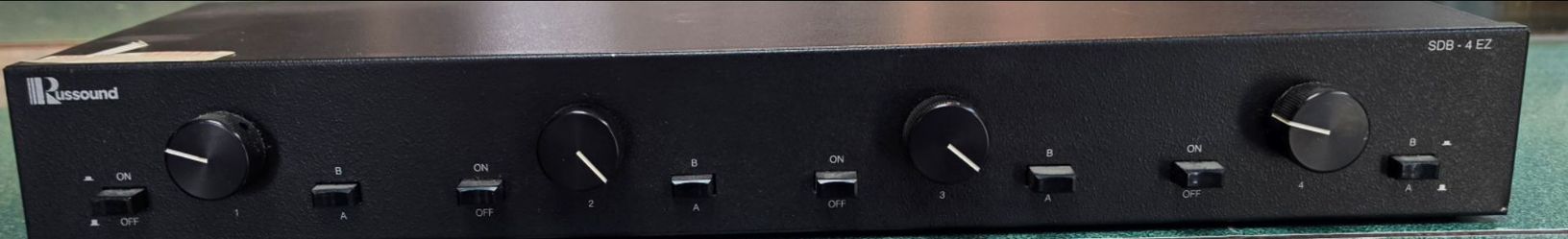 Russound SDB-4EZ Speaker selector with volume control