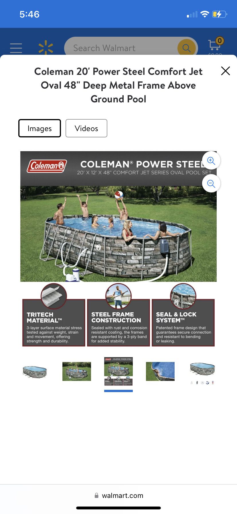 Coleman BestWay Pool 