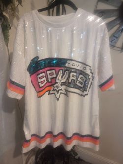White Bling Spurs Dress
