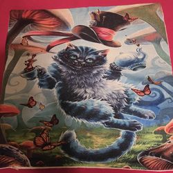 16” by 16” Alice in Wonderland pillow case