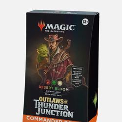 Magic the Gathering Outlaws of Thunder Junction Commander Deck - Desert Bloom