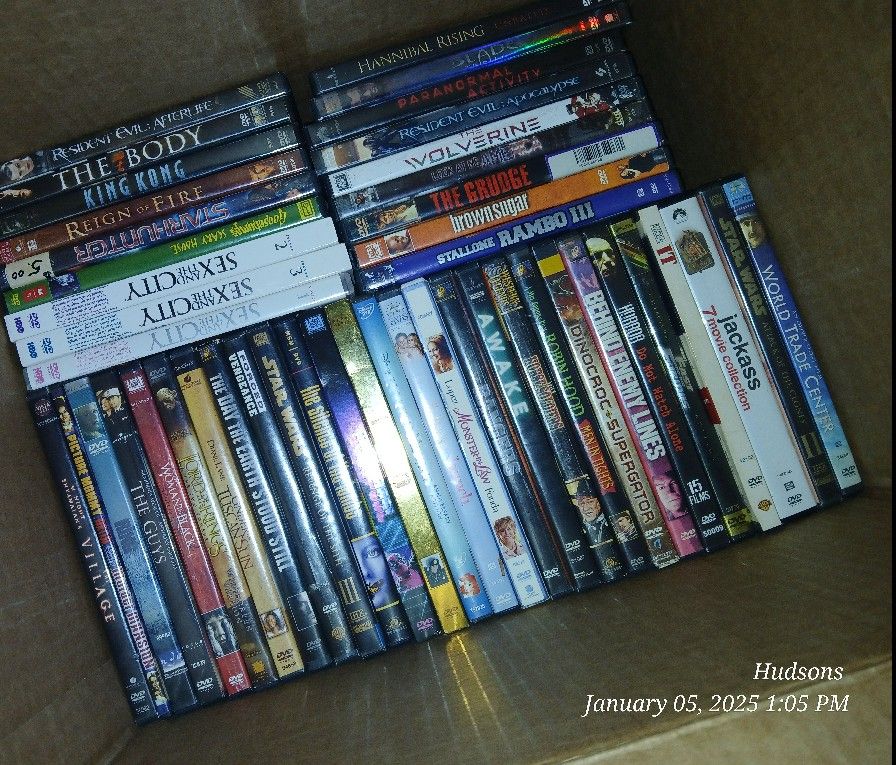 88 DVDs
