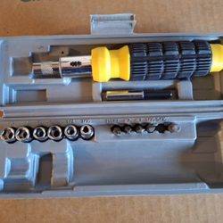 Socket Set With Ratchet Driver