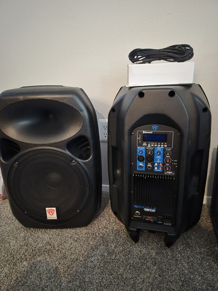 12' Rockville Speakers