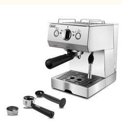 GEVI Espresso Maker 15 Bar With Milk Frother