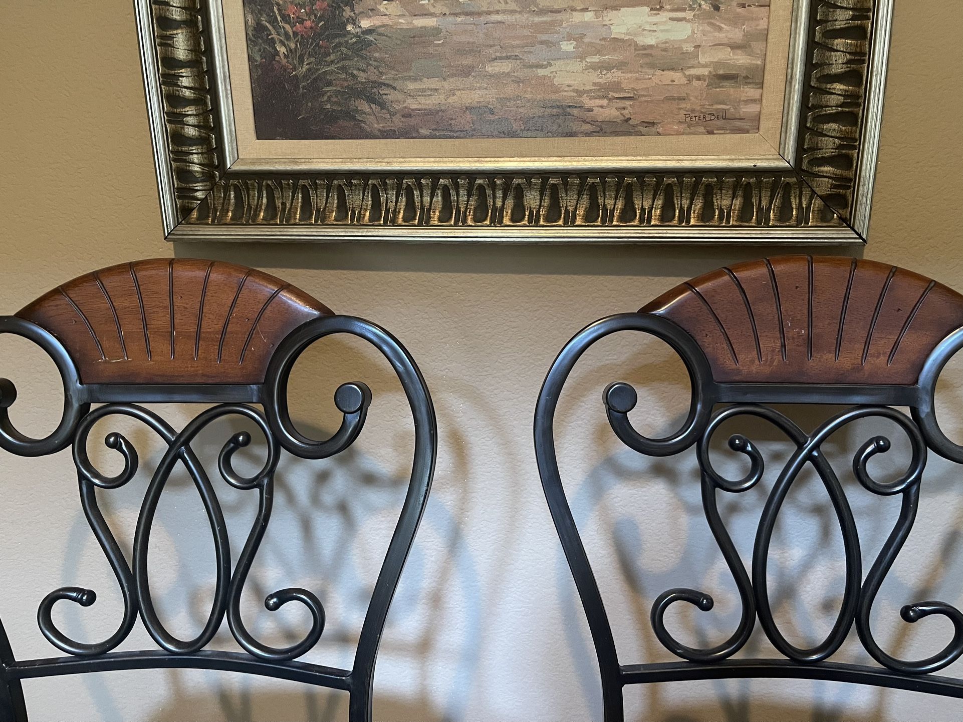 Metal stools