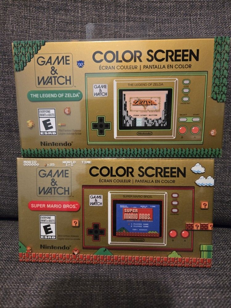 Game & Watch: Super Mario & Zelda 