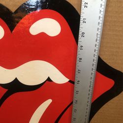 RARE HUGE ROLLING STONES  STICKER