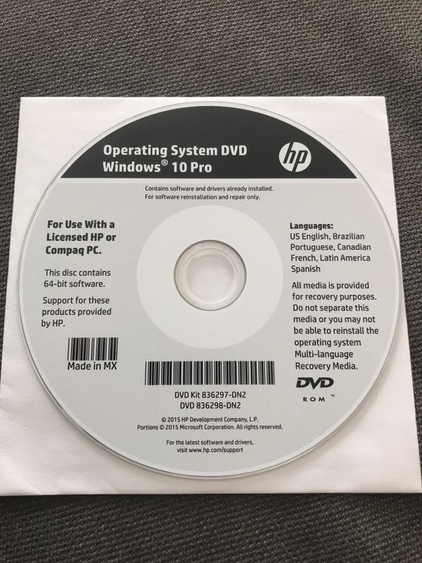hp operating disc hp operating disc