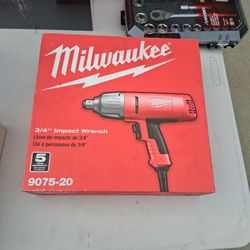 Milwaukee three quarter inch impact 